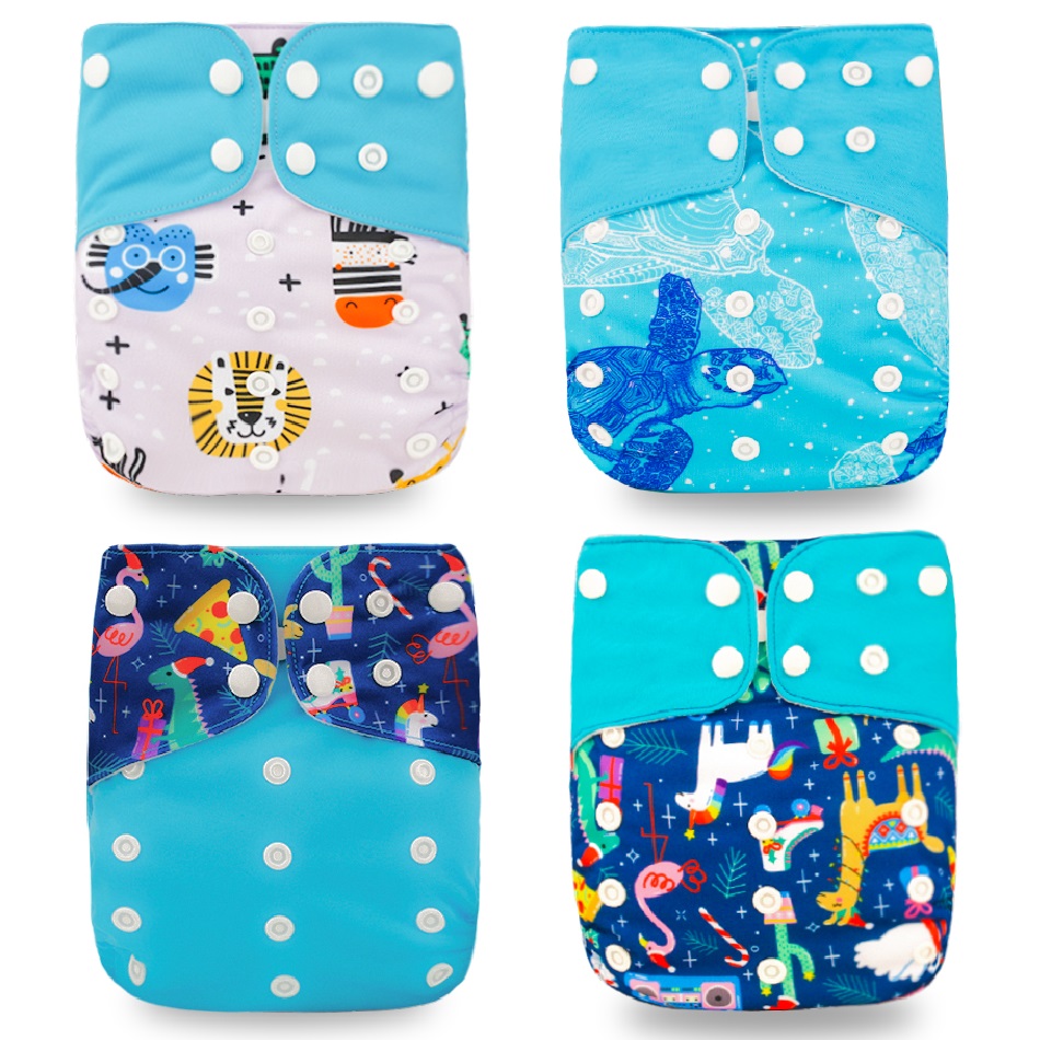 Happyflute 4Pcs OS Pocket Diap - Cloth Diaper Insert review and price